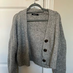 Grey cardigan
